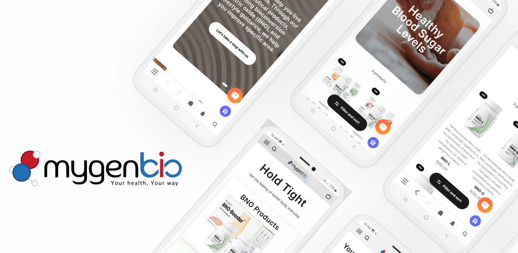 MyGenBio Dashboard Screenshot
